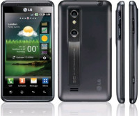 Black LG Optimus 3D