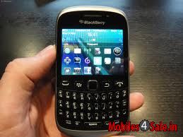 Black BlackBerry Curve 9320