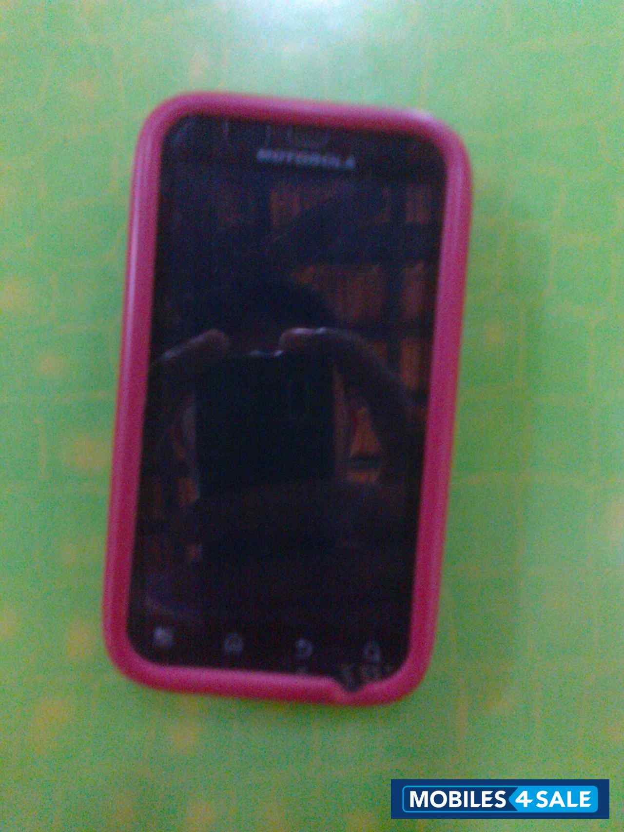 Black Motorola Defy Plus