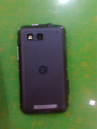 Black Motorola Defy Plus