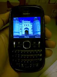 Black Nokia Asha 200