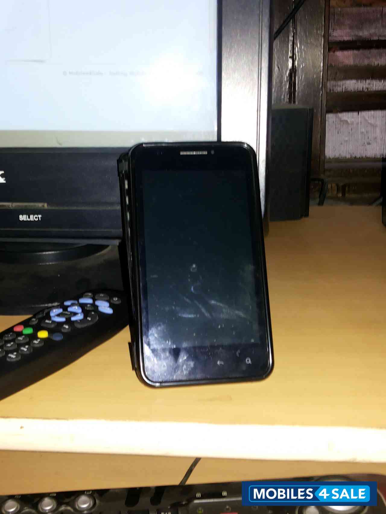 Black Micromax Canvas 2 A110