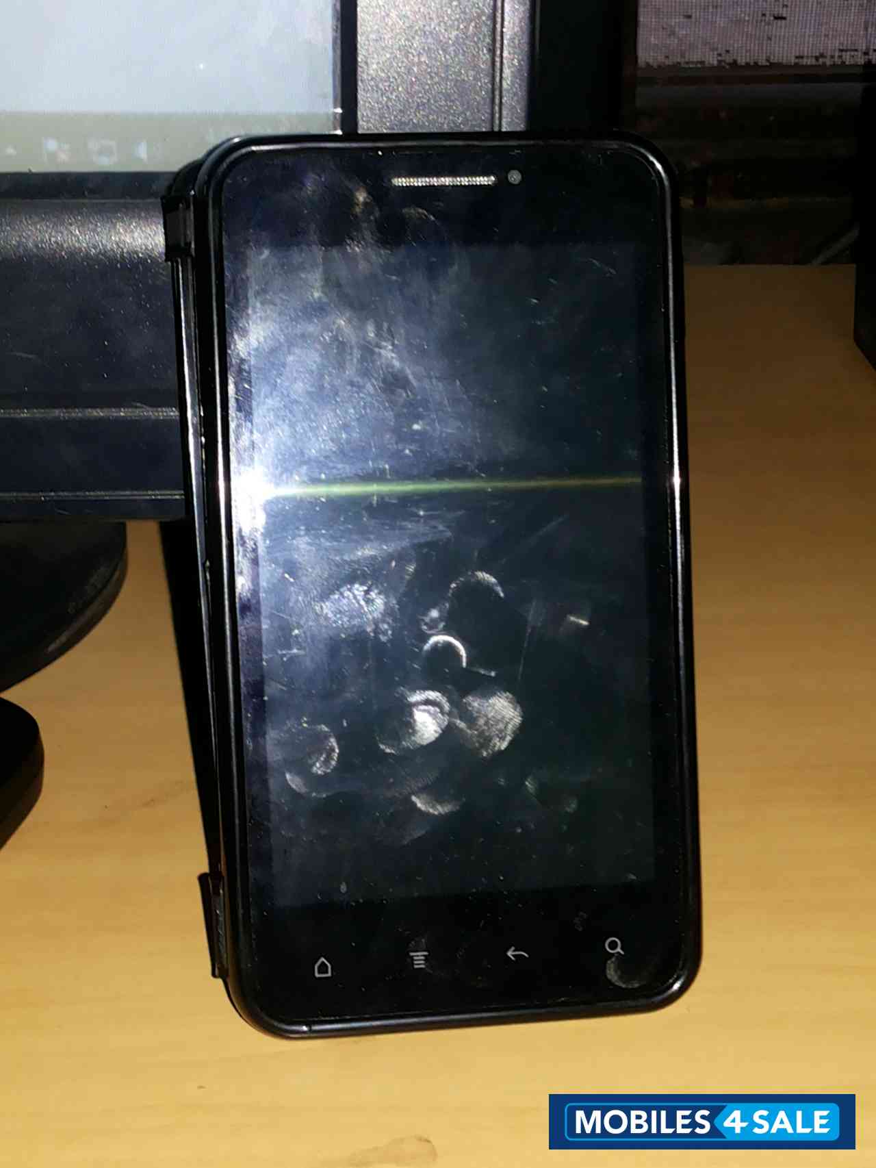 Black Micromax Canvas 2 A110