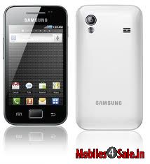 Black Samsung Galaxy Ace