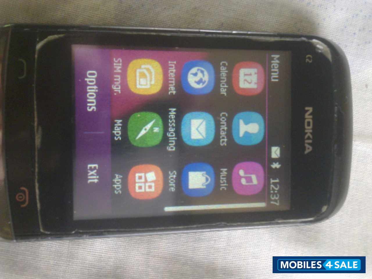 Black Nokia C2-03