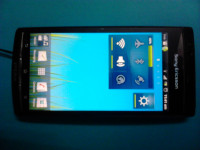 Black Sony Ericsson Xperia arc S