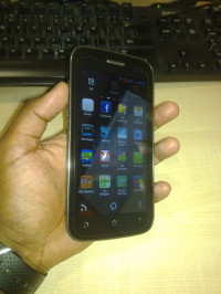 Black Micromax Canvas 2 A110