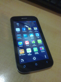 Black Micromax Canvas 2 A110