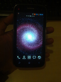 Black Micromax Canvas 2 A110