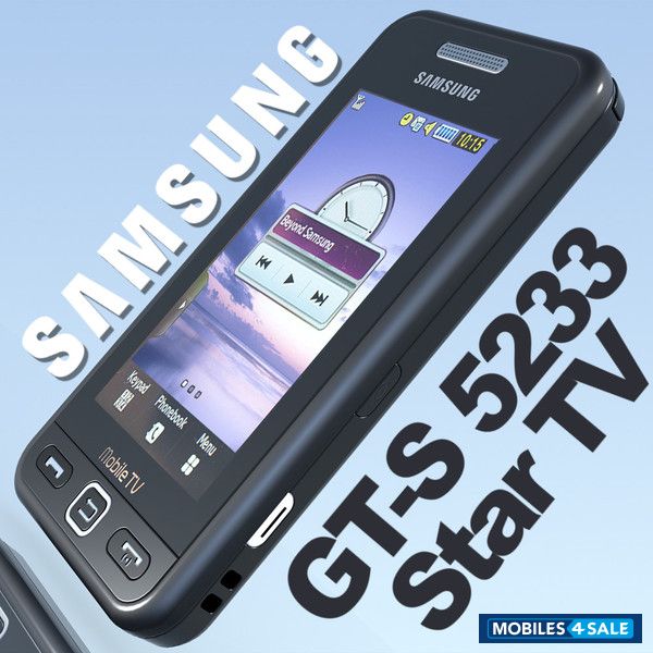 Black Samsung Star S5233