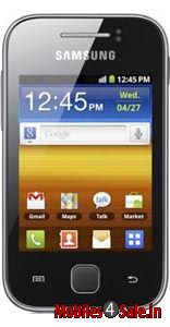 Black And Gray Samsung Galaxy Y