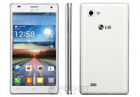 White LG Optimus 4X HD