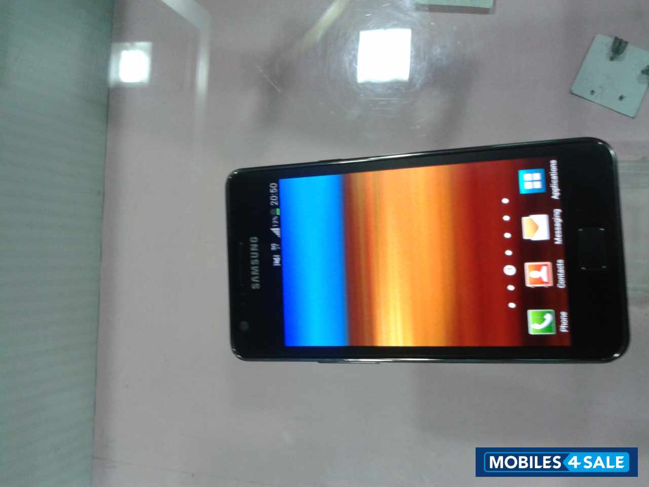 Black Samsung Galaxy S2