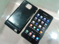 Black Samsung Galaxy S2