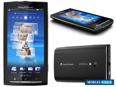 Black Sony Ericsson Xperia X10