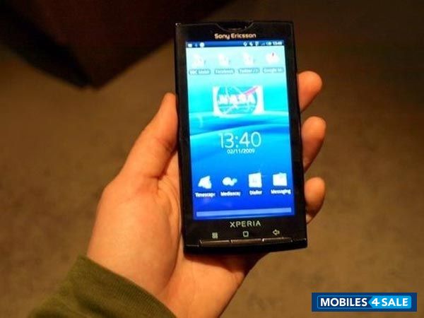 Black Sony Ericsson Xperia X10