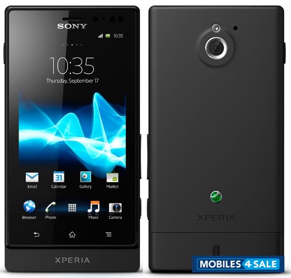 Black Sony Xperia sola