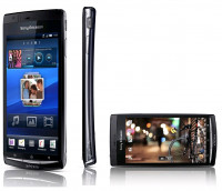 Black Sony Ericsson Xperia arc S