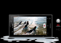 Black Sony Xperia Acro S