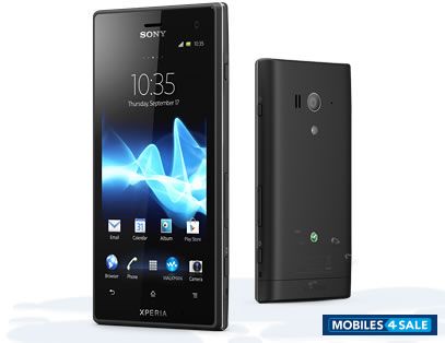 Black Sony Xperia Acro S