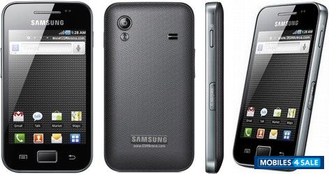 Black+ Extra Back Panel Samsung Galaxy Ace