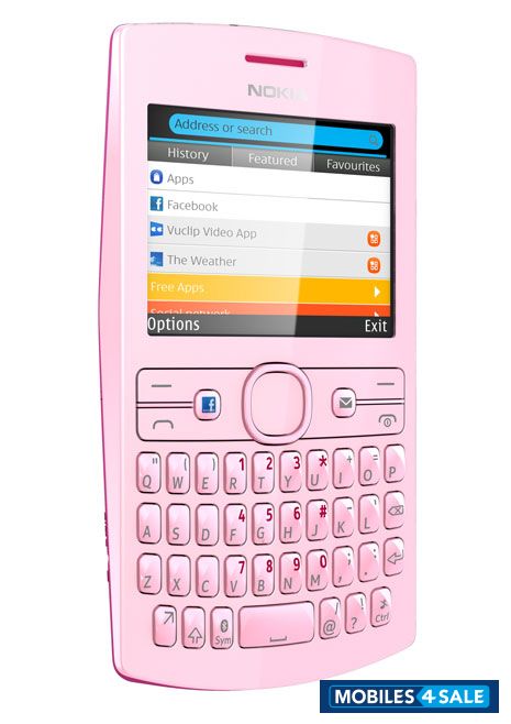 White Nokia Asha 205