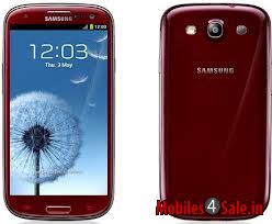 Red Samsung Galaxy S3