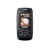 Black Samsung SGH-E250