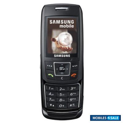 Black Samsung SGH-E250