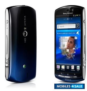 Blue-black Sony Ericsson Xperia neo V