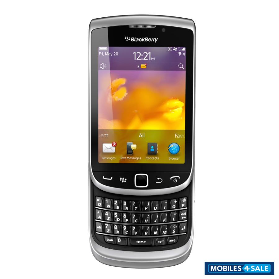 Silver BlackBerry Torch 9810