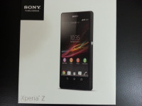 Black Sony Xperia Z