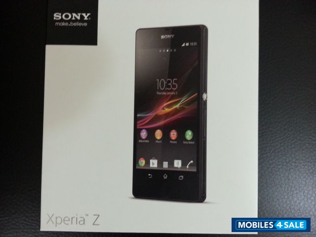 Black Sony Xperia Z