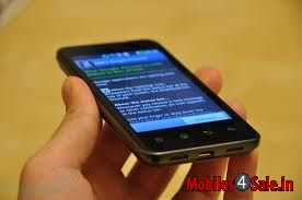 Black LG Optimus 2X