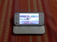 White Nokia N97 Mini