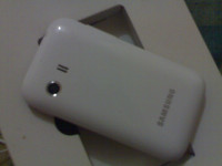 White Samsung Galaxy Young