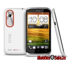 White With Black HTC Desire V