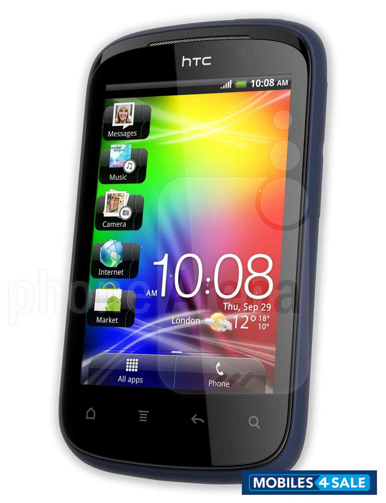 Black HTC Explorer