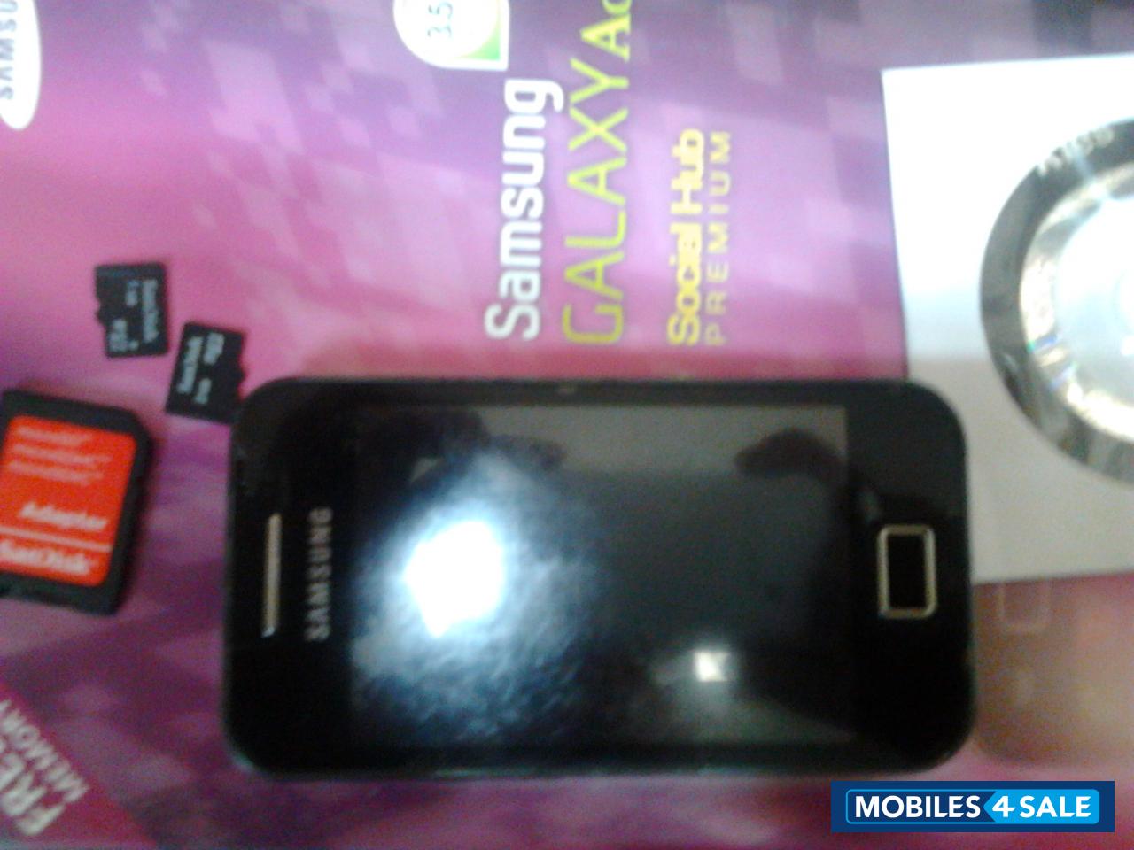 Black Samsung Galaxy Ace