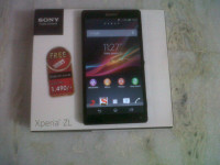 Black Sony Xperia ZL