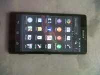 Black Sony Xperia ZL