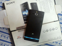 Black Sony Xperia U