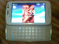 White Sony Ericsson  ck15i