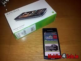 Black Sony Ericsson Xperia arc S