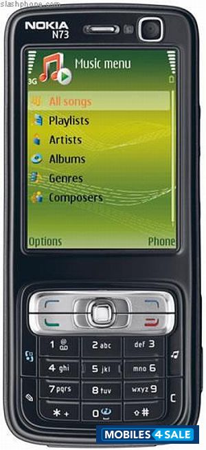 Black Nokia N73 Music Edition