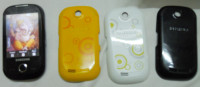 Yellow, Black, White Samsung Corby Speed