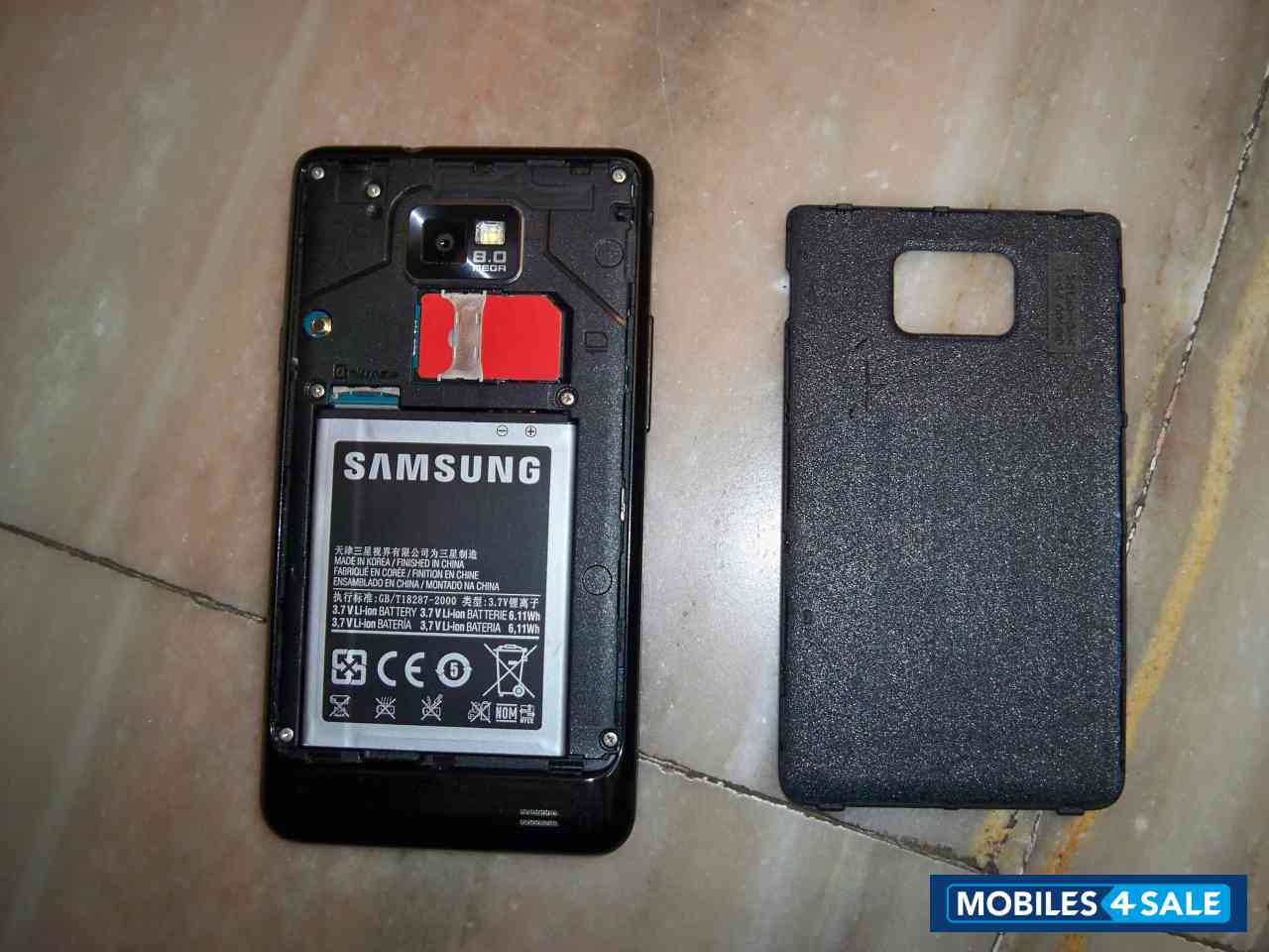 Black Samsung Galaxy S2