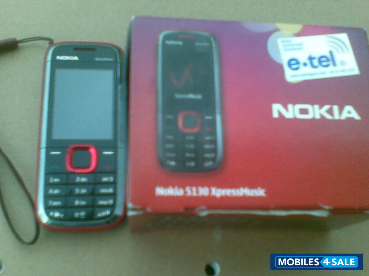 Red Nokia XpressMusic 5130