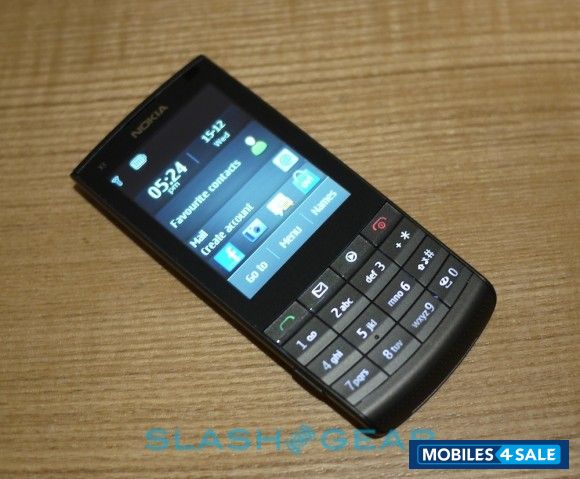 Black Nokia X3-02