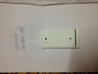 White Sony Xperia U